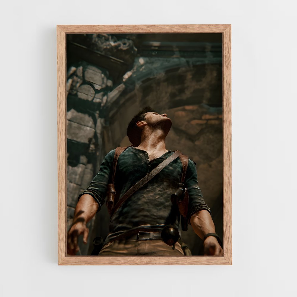 Poster Nathan Drake : Dernière Évasion – affiche Uncharted (vue 4)